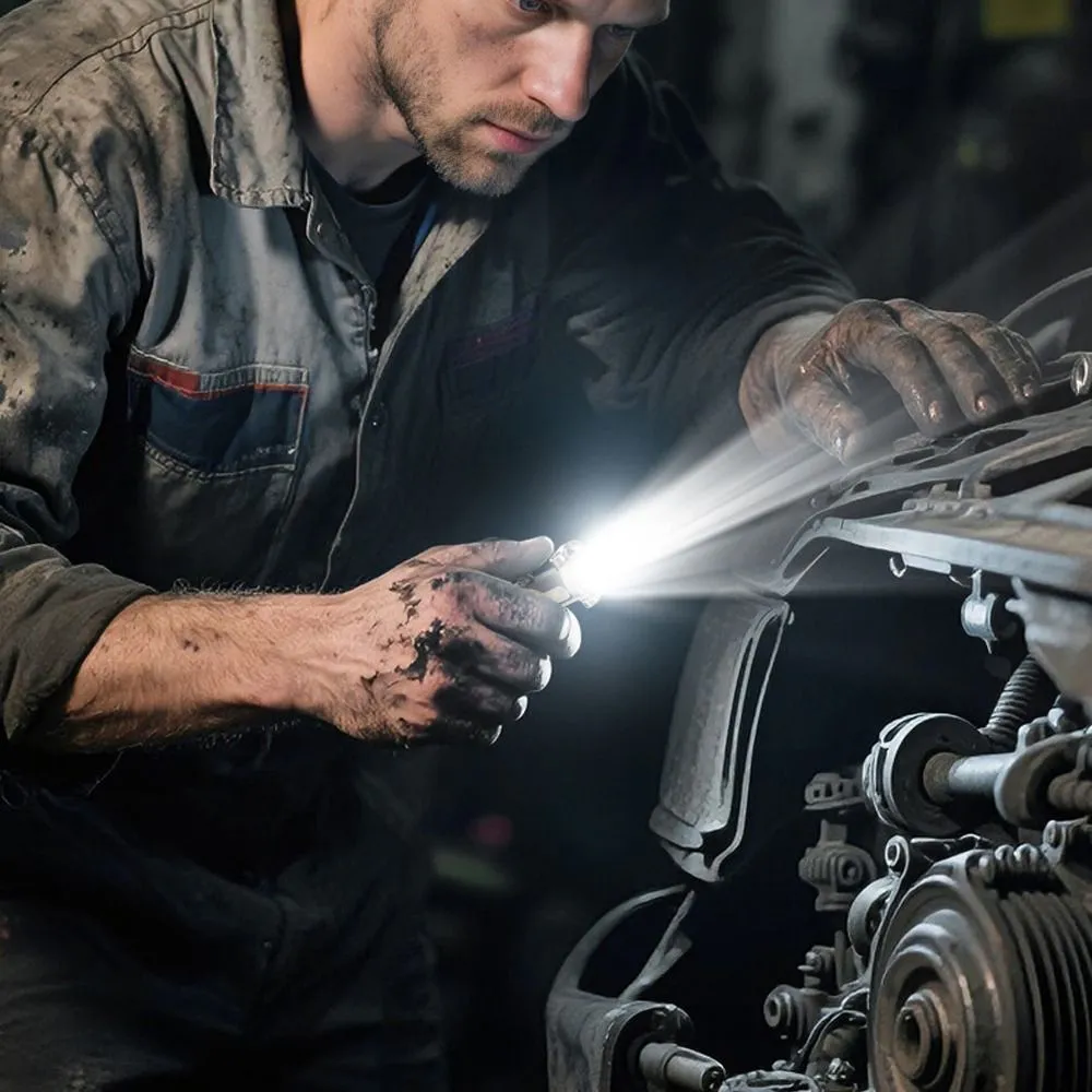 Nödlampa med nyckelring