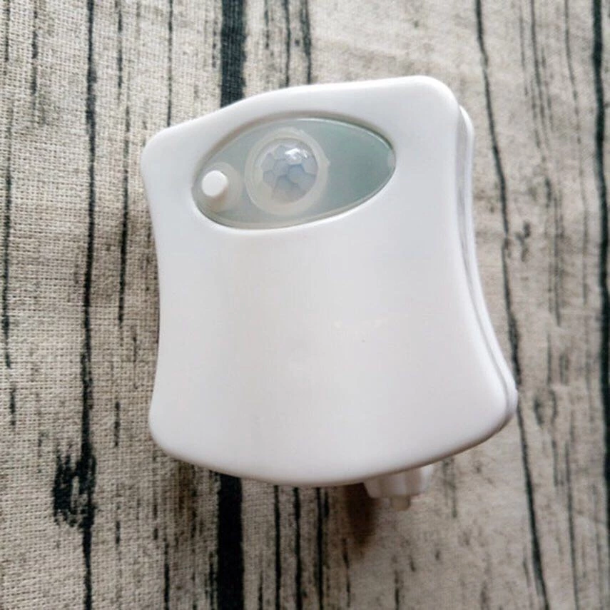 Toalettlampa med rörelsesensor – 16 färger