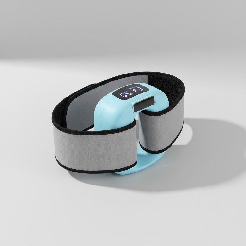 Vibrationsmassagebälte sidovy med LED-display