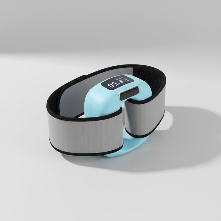Vibrationsmassagebälte sidovy med LED-display