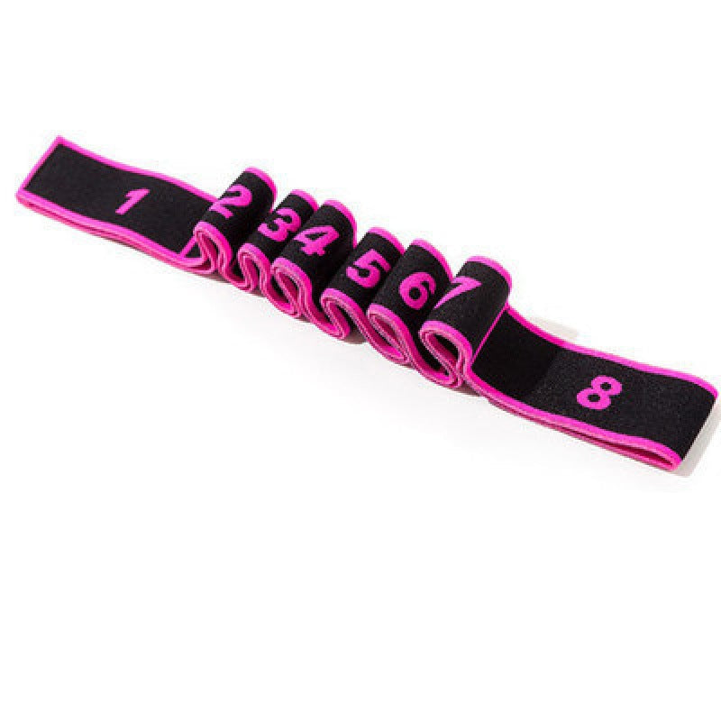 Magenta träningsband hopvikt