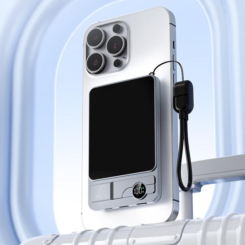 Magnetisk powerbank på bagagehållare