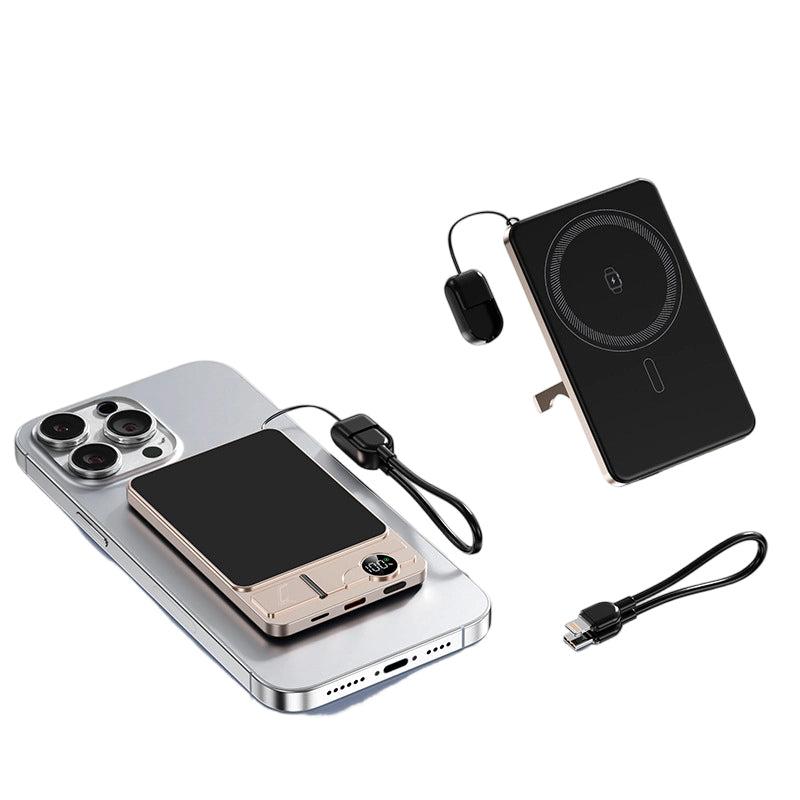 Magnetisk powerbank guld