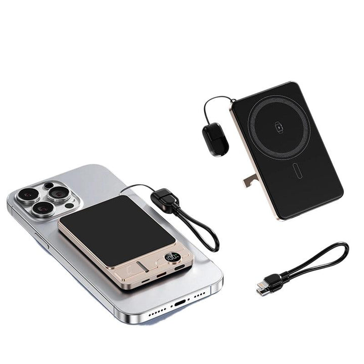 Magnetisk powerbank guld