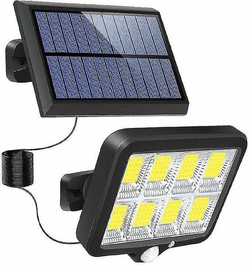 Säkerhet Solvägglampa
